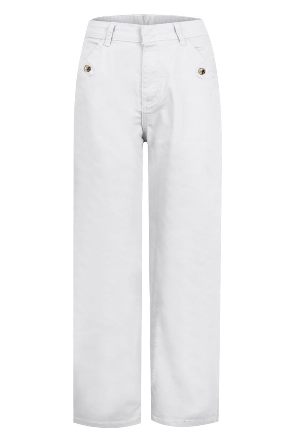 Drune | Hochtaillierte Jeans Mit Taschen Klassisch, Stilvoll Und Vielseitig