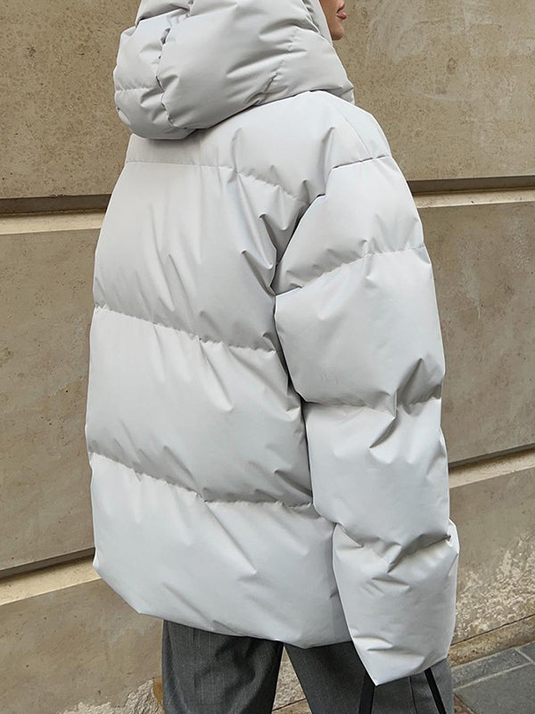 Drune | Warme Pufferjacke mit Kapuze für Damen