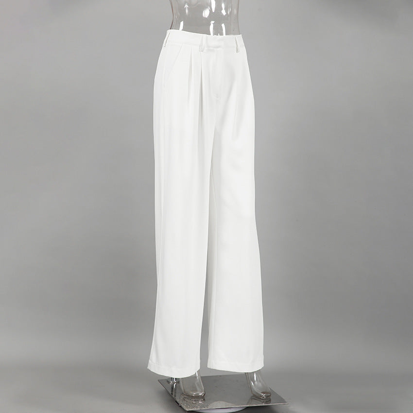 Drune | Hochgeschnittene Hose mit Weitem Bein