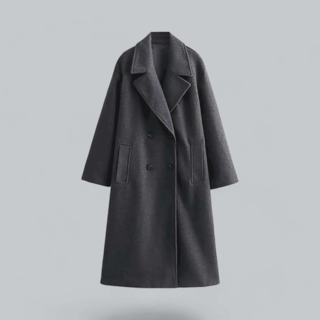 Drune | Damen Oversized Knopfmantel