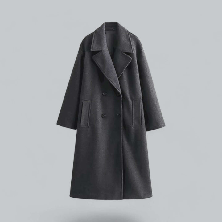 Drune | Damen Oversized Knopfmantel