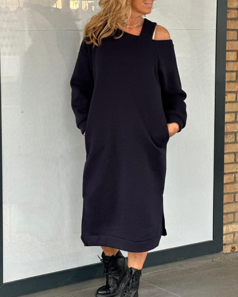 Drune | Kleid mit Einem Schulterträger