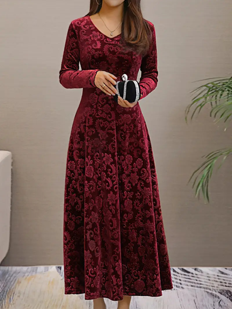Drune - Elegantes ausgestelltes A-Linien-Kleid