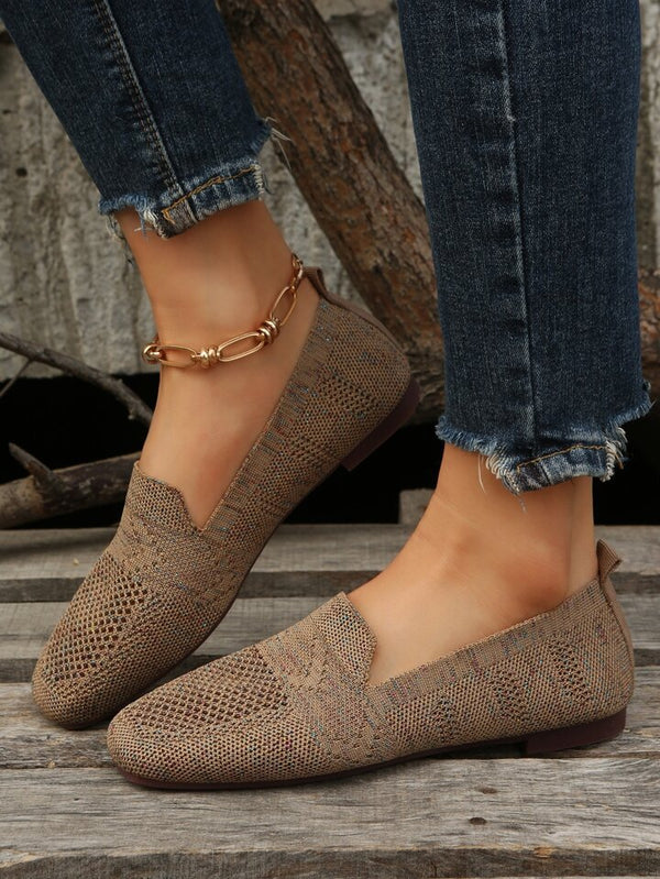 Drune | Damen-Sommer-Low-Top-Flachschuhe mit Runder Zehenpartie