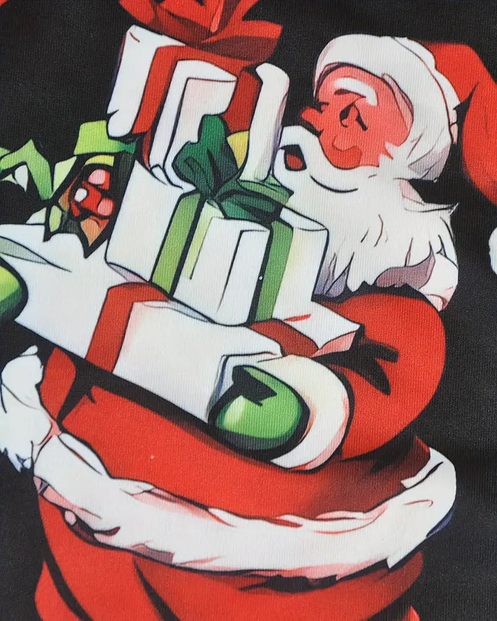 Drune | Schlank Weihnachten Gedruckt Langarm
