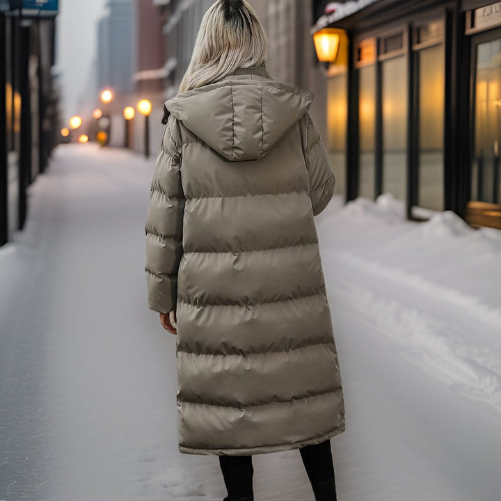 Drune | Puffer Winterjacke Mert Kapuze
