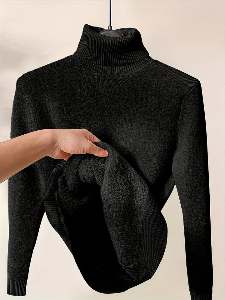 Drune | Foret Rollkragenpullover Warm und Weich Perfekt Für Den Winter
