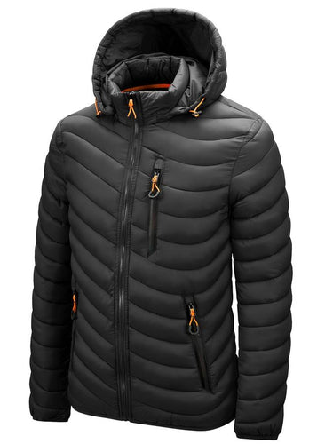 Drune | Wintermantel Mit Reißverschluss Taschen