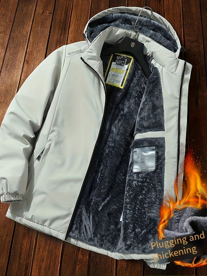 Drune | Winterjacke mit Kapuze für Herren - Ideal für den Winter