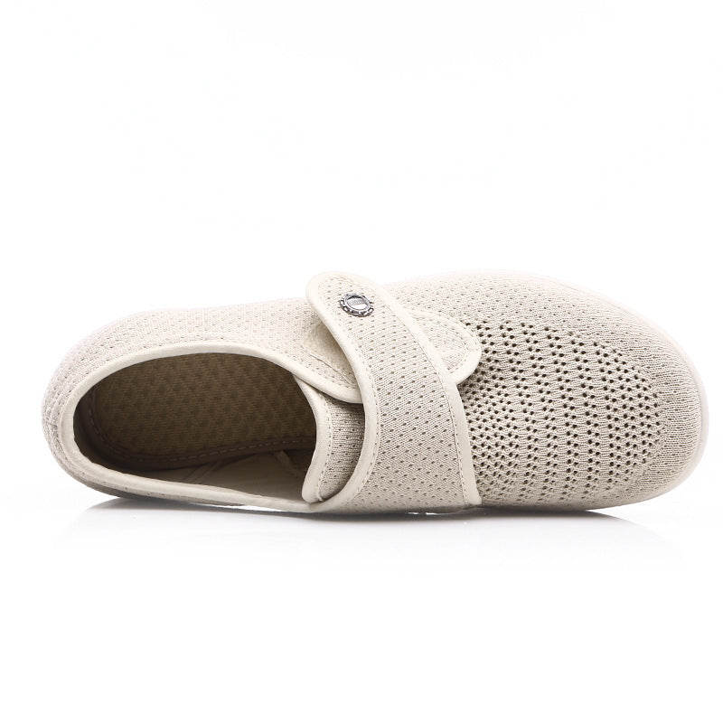 Breite Orthopädische Diabetiker-Damenschuhe Drune