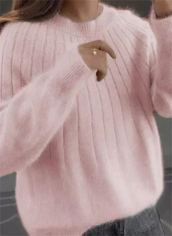 Drune | Pullover Flauschiger Cashmere Strickpullover