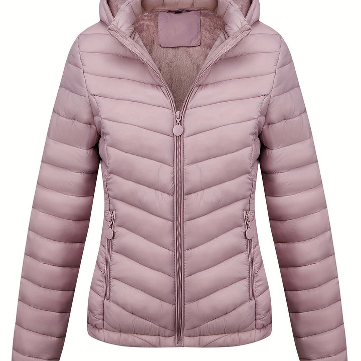 Drune | Kapuzenjacke mit Reißverschluss und schrägen Taschen