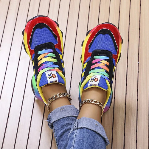 Drune | Bunte orthopädische Turnschuhe mit Stil