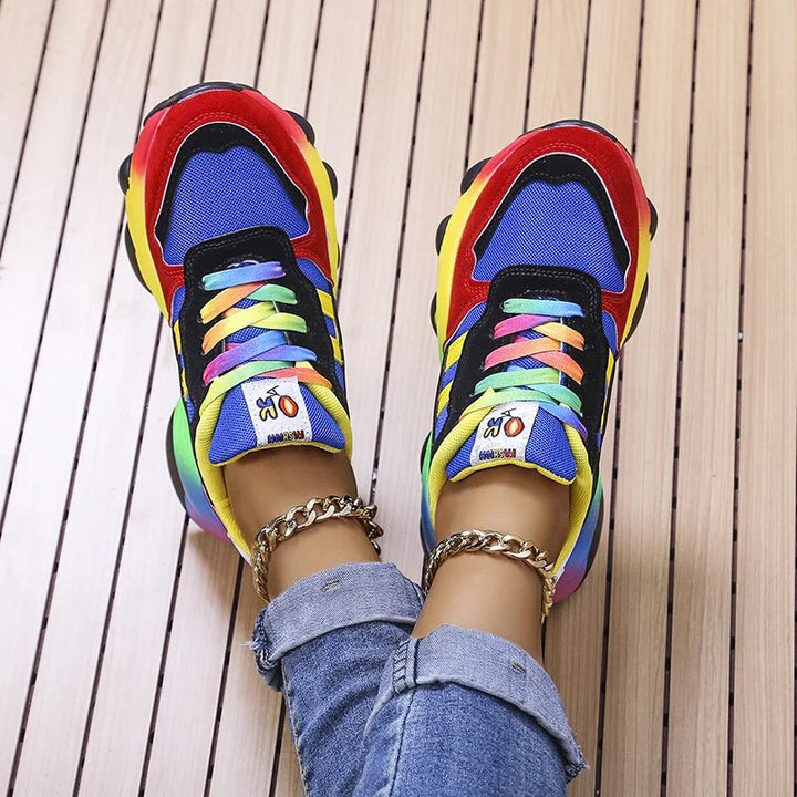 Drune | Bunte Orthopädische Turnschuhe mit Stil