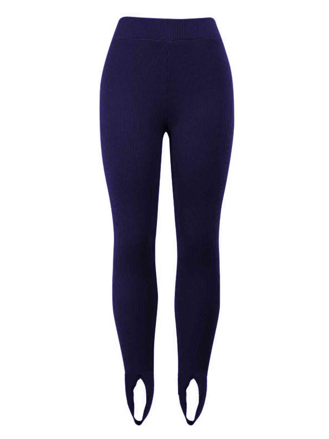 Drune | Geripptes Mittel Taillen Leggings