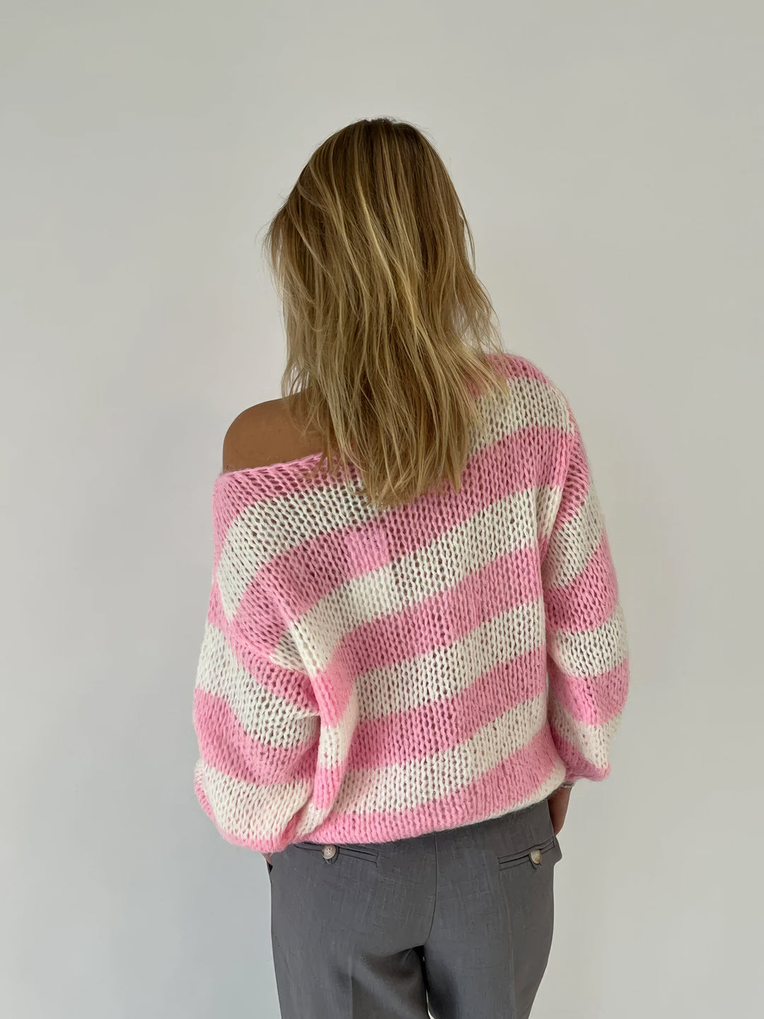 Drune | Gestreifter Pullover