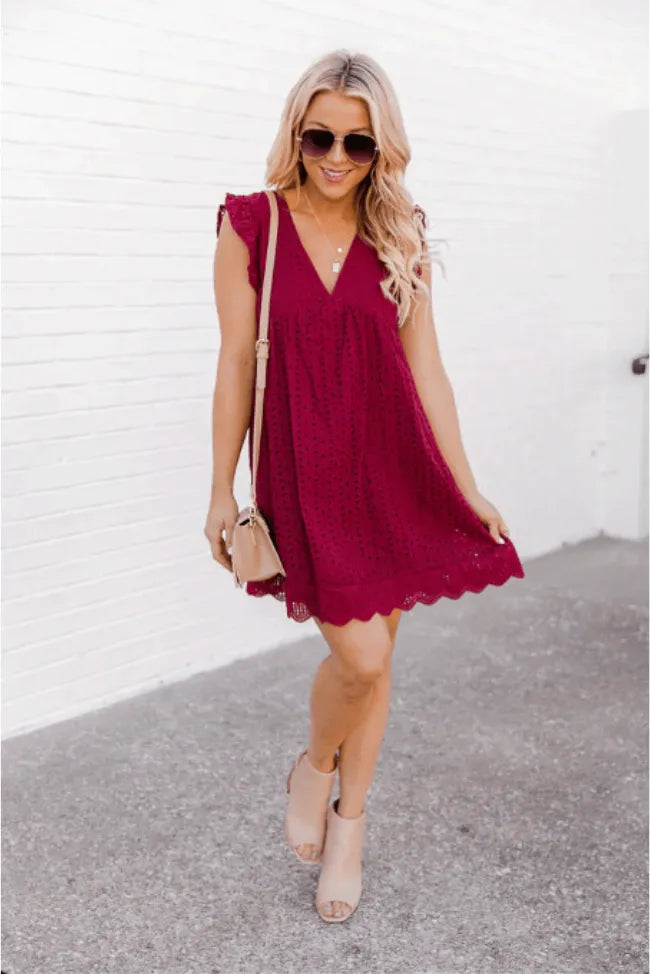 Drune - Besticktes Sommerkleid