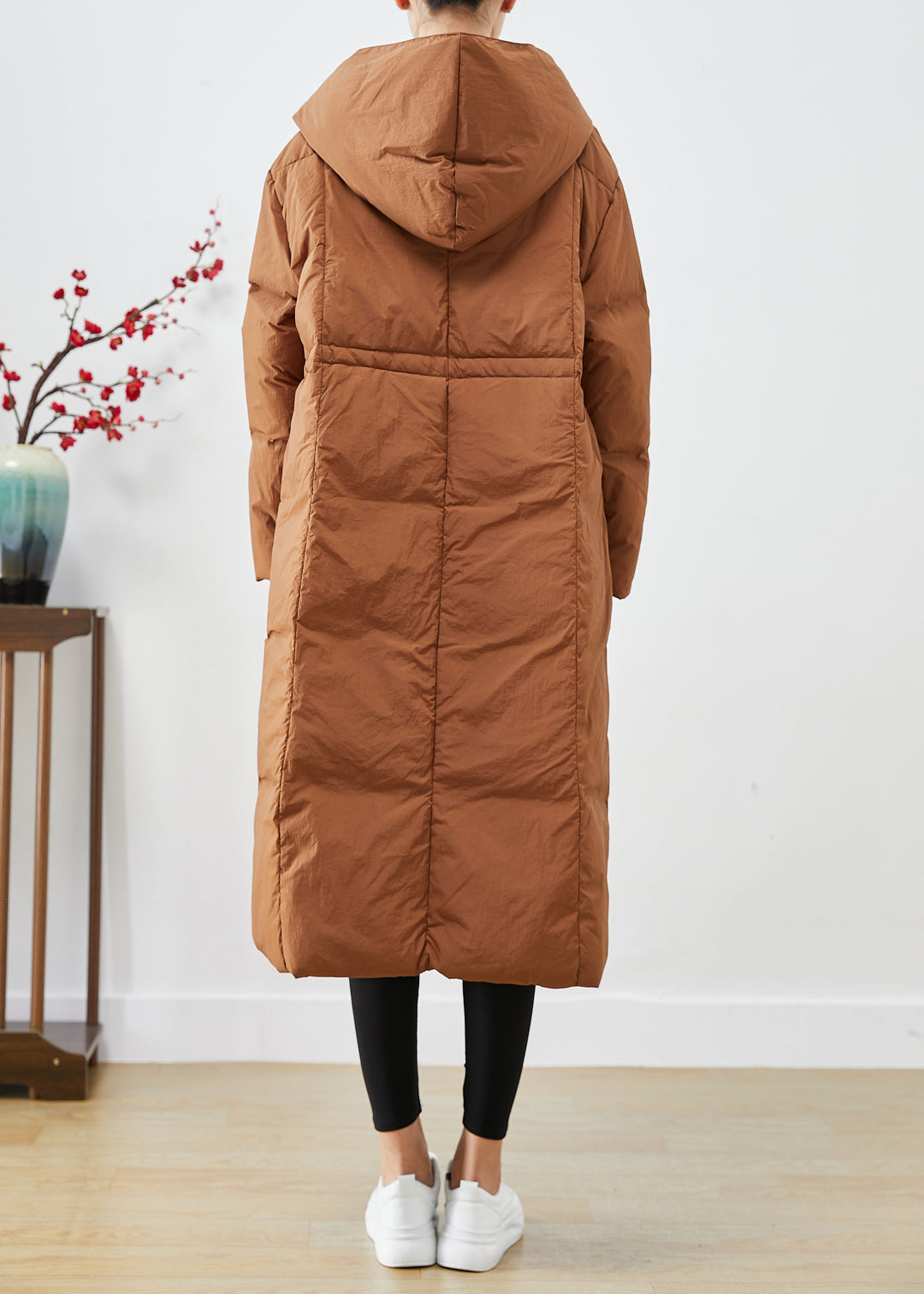 Drune | Patchwork Ente Daune Puffermäntel Mit Kapuze Übergroß Winter