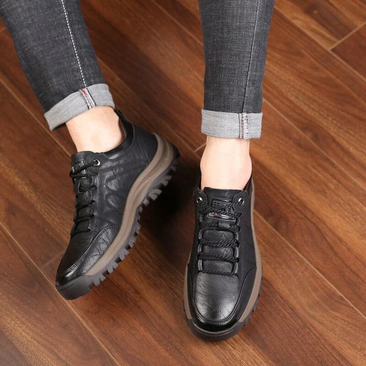 Bequeme Lederschuhe für Herren Drune