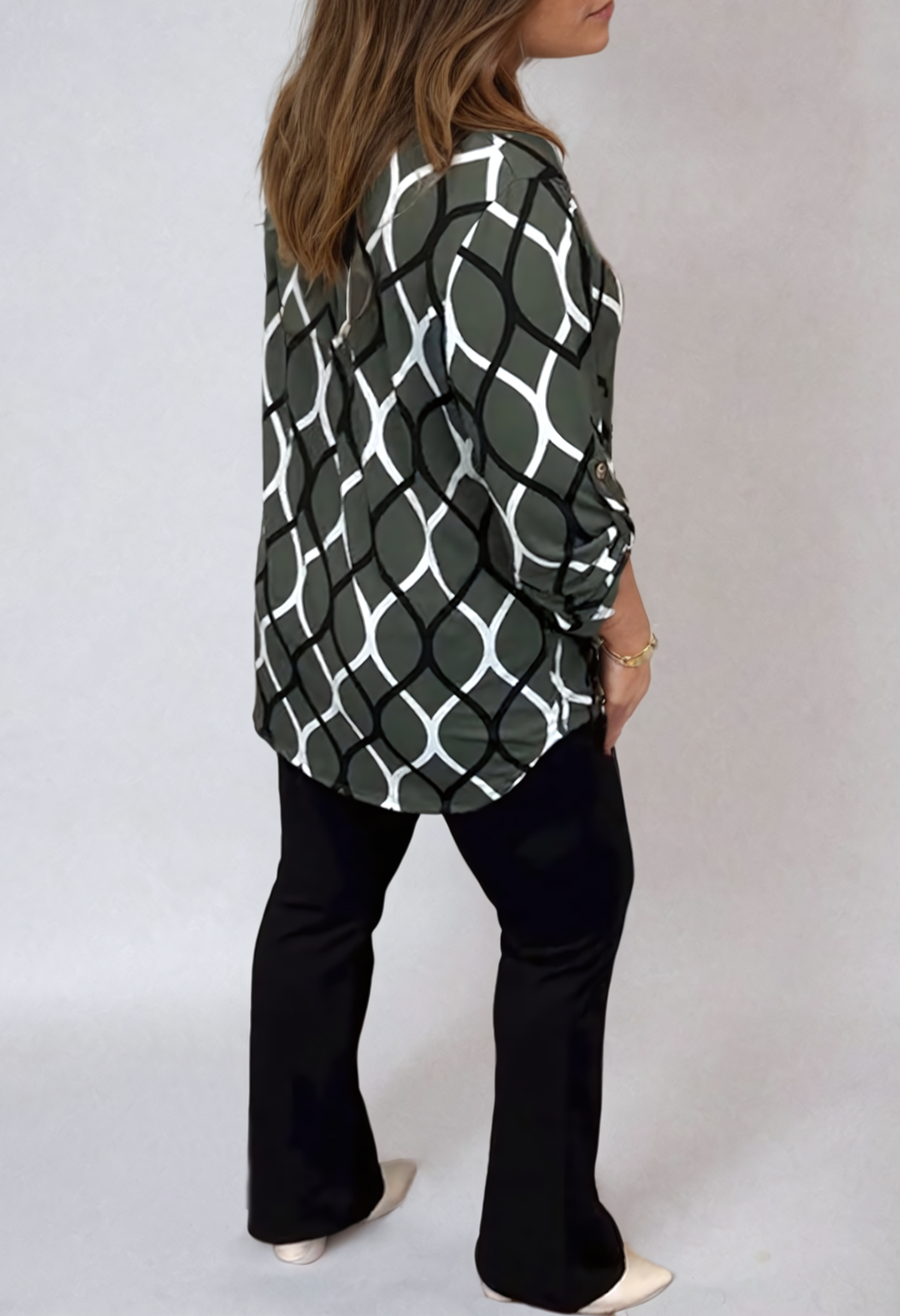 Drune | Bluse mit Leichter und Eleganter Passform