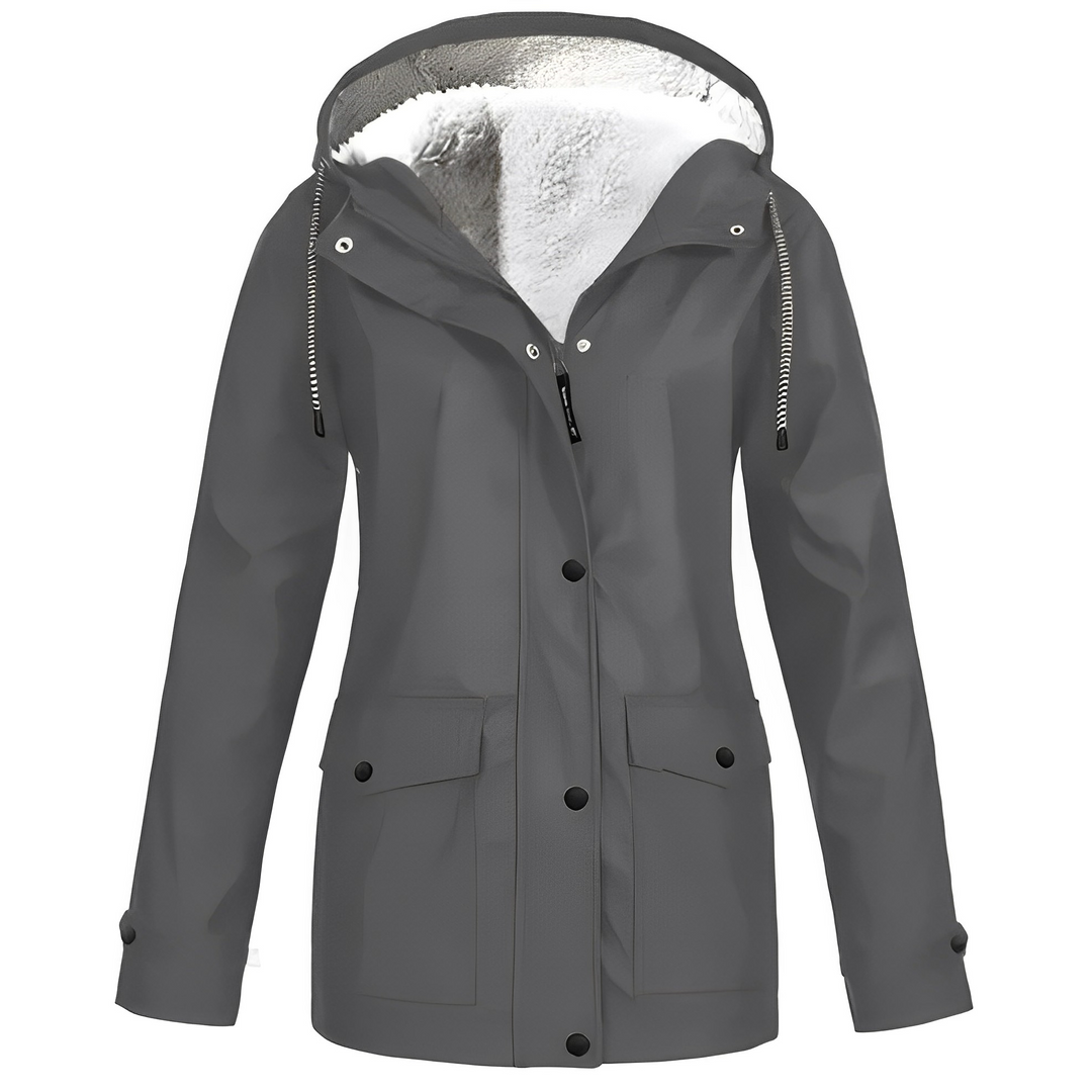 Drune | Outdoor-Haubenmantel mit Fleece-Futter für Damen