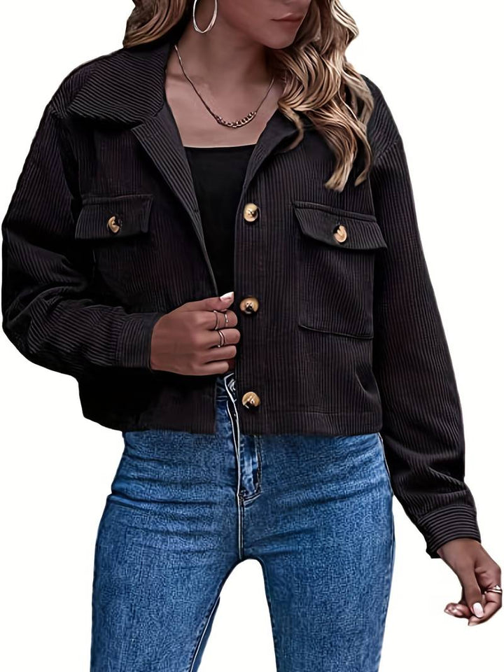 Drune | Kurze Cordjacke für Damen