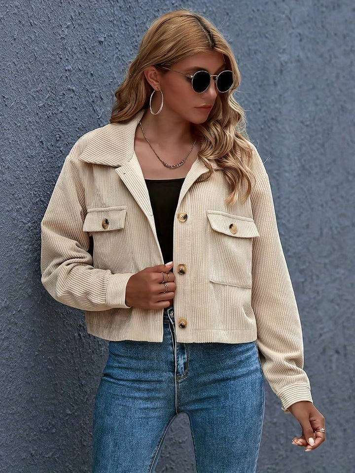 Drune | Kurze Cordjacke für Damen