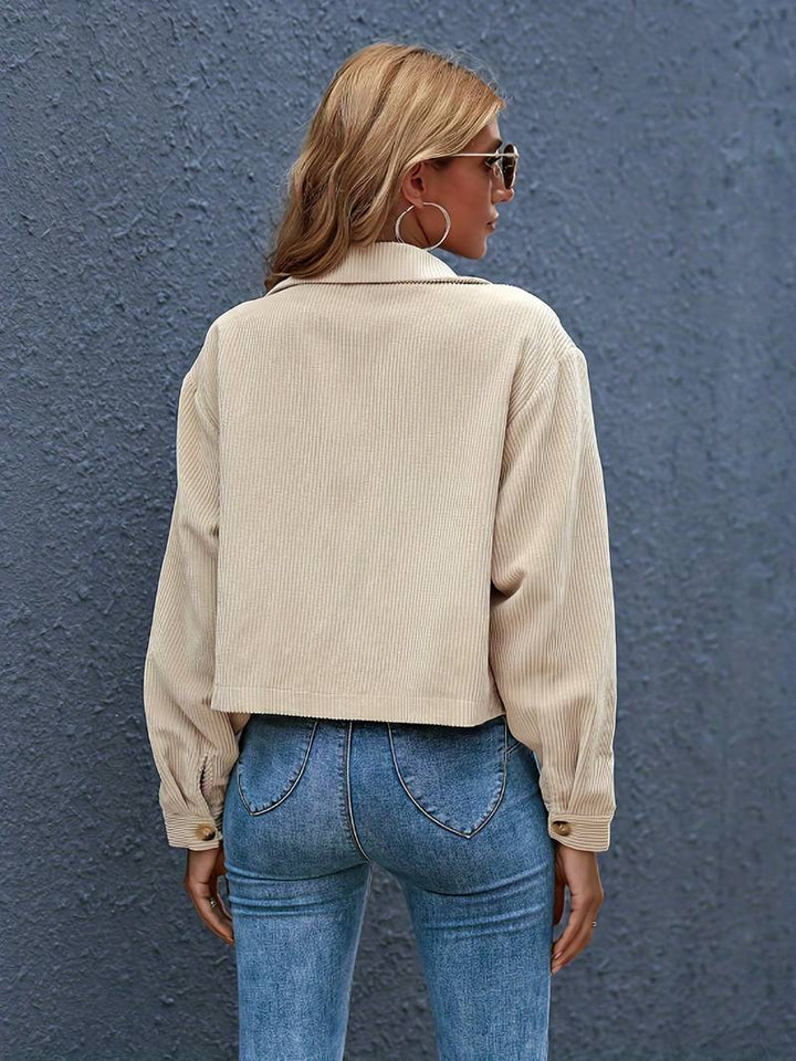 Drune | Kurze Cordjacke für Damen
