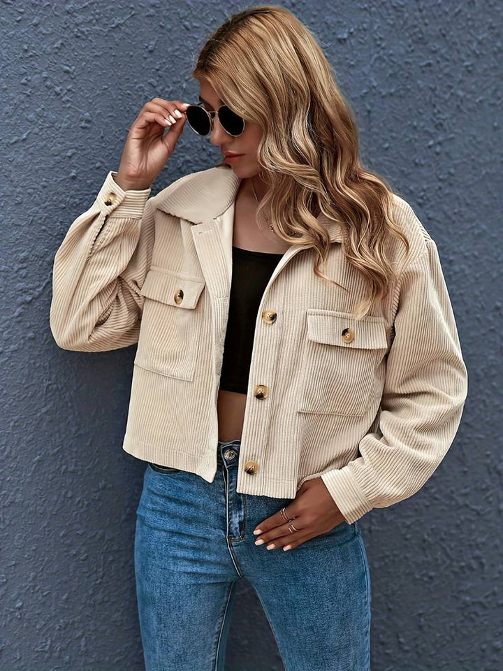 Drune | Kurze Cordjacke für Damen