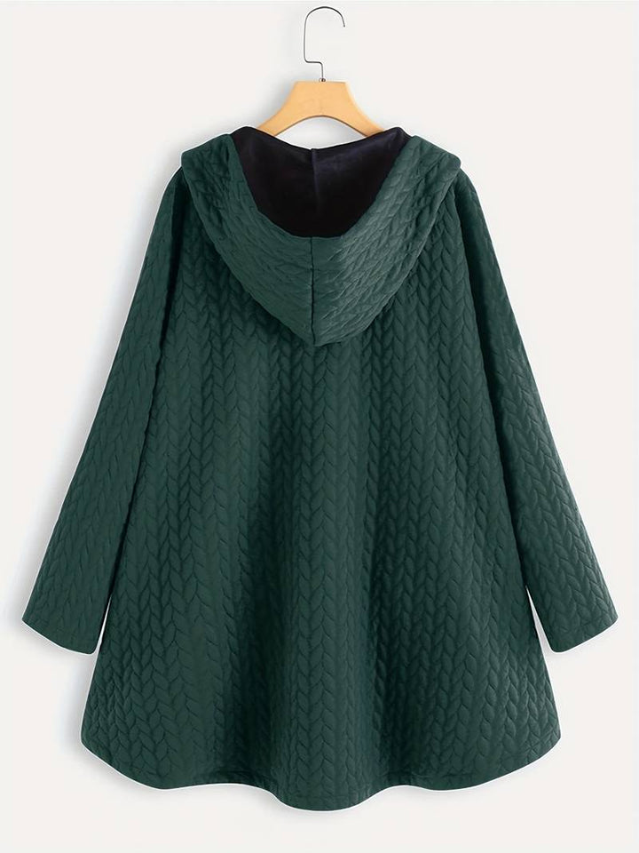 Drune | Warme Winterjacke Rotwein