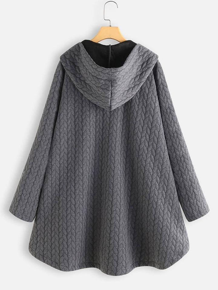 Drune | Warme Winterjacke Rotwein