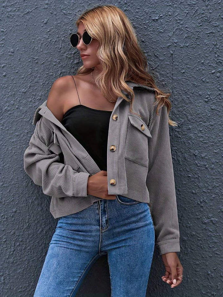 Drune | Kurze Cordjacke für Damen