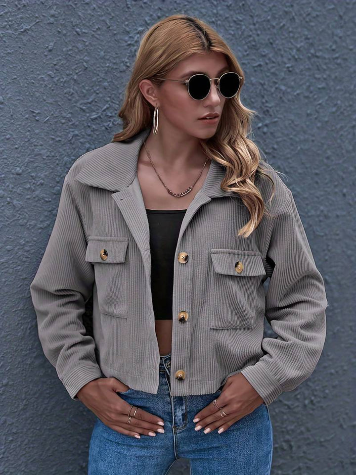 Drune | Kurze Cordjacke für Damen