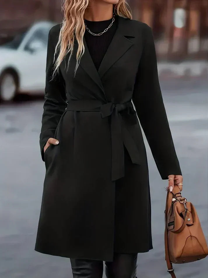Drune | Damenmantel Sofie: Stilvolles Design für Herbst & Winter