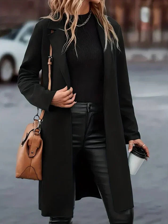 Drune | Damenmantel Sofie: Stilvolles Design für Herbst & Winter