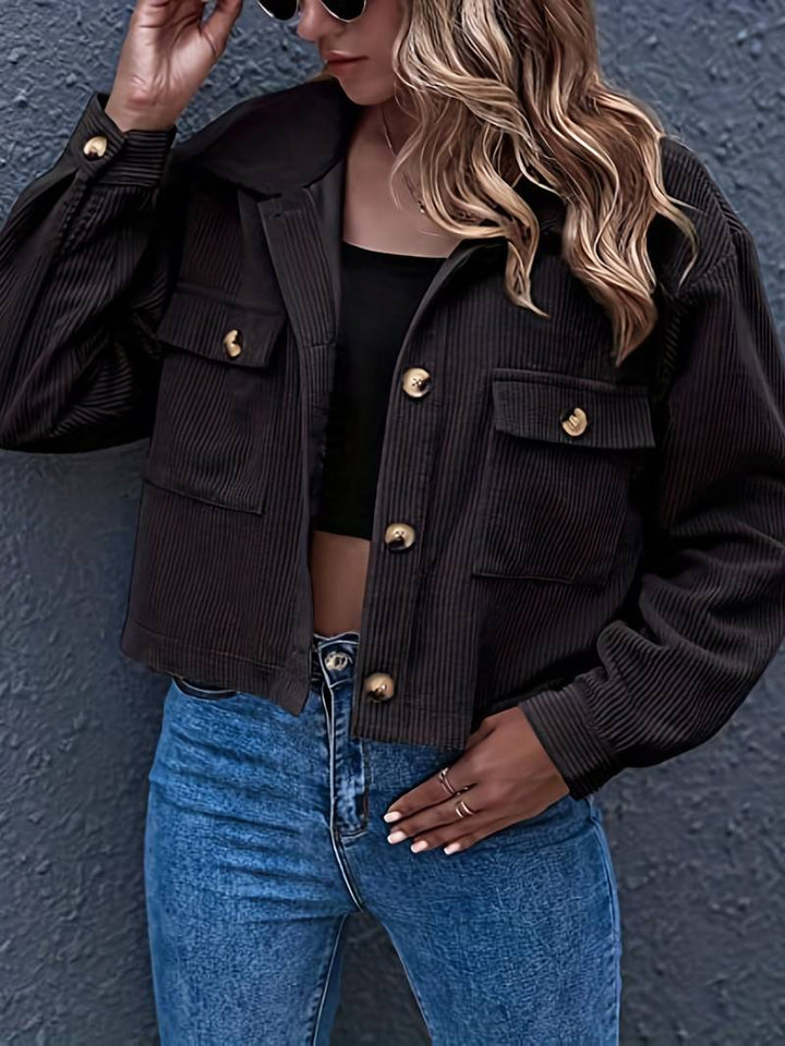 Drune | Kurze Cordjacke für Damen
