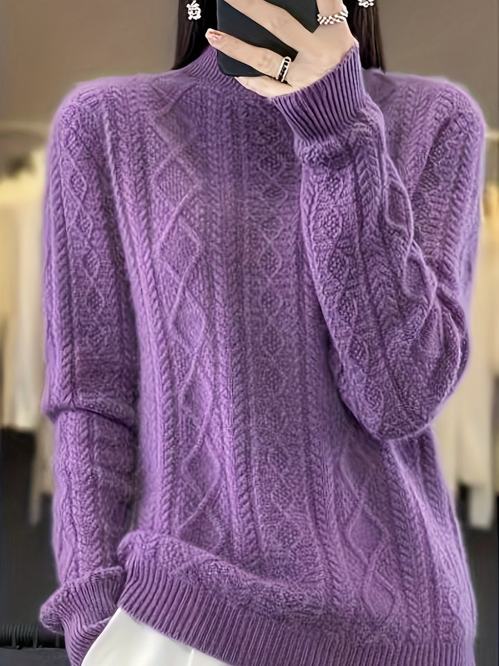 Drune | Bequemer Wollpullover aus Strick