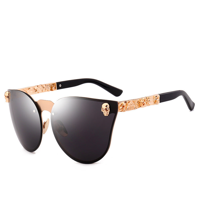 Drune | Skull Sonnenbrille Aus Metall