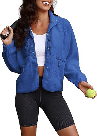 Drune | Warm fleece jacket with pockets
