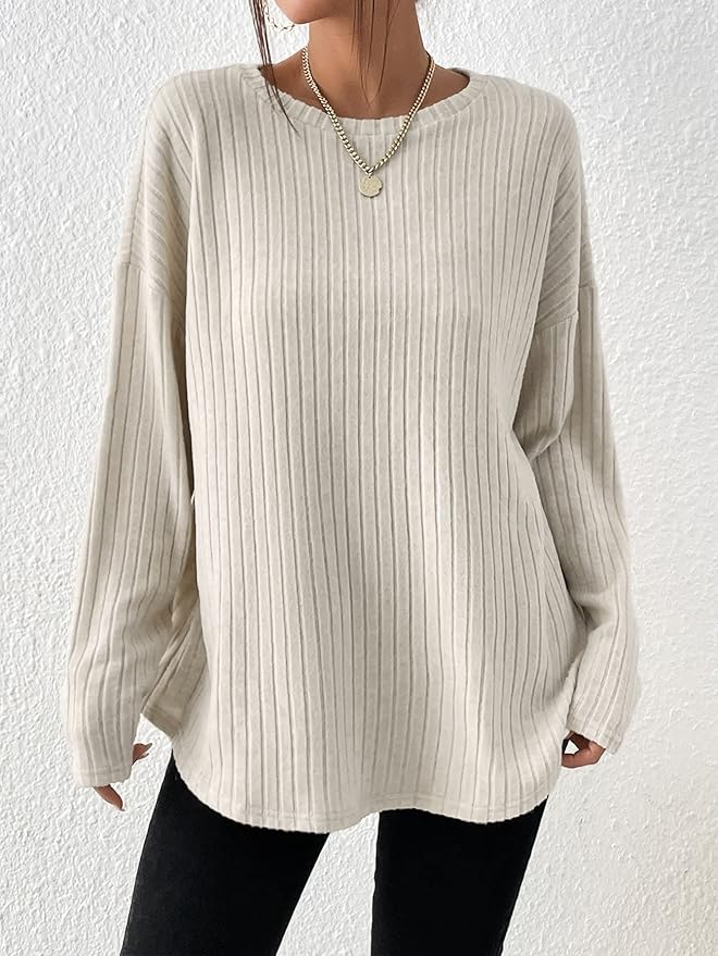Drune | Eleganter Gerippter Pullover