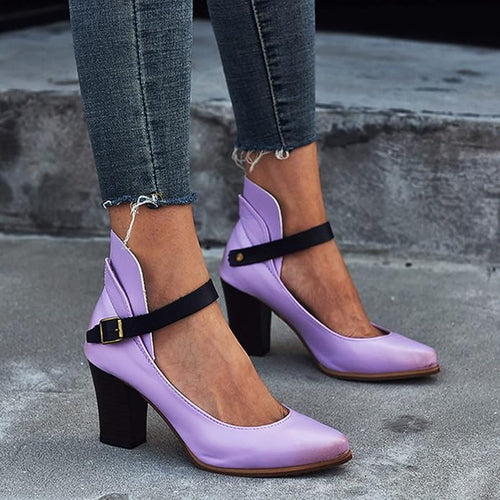 Drune - Eleganter Absatzschuh mit Riemen