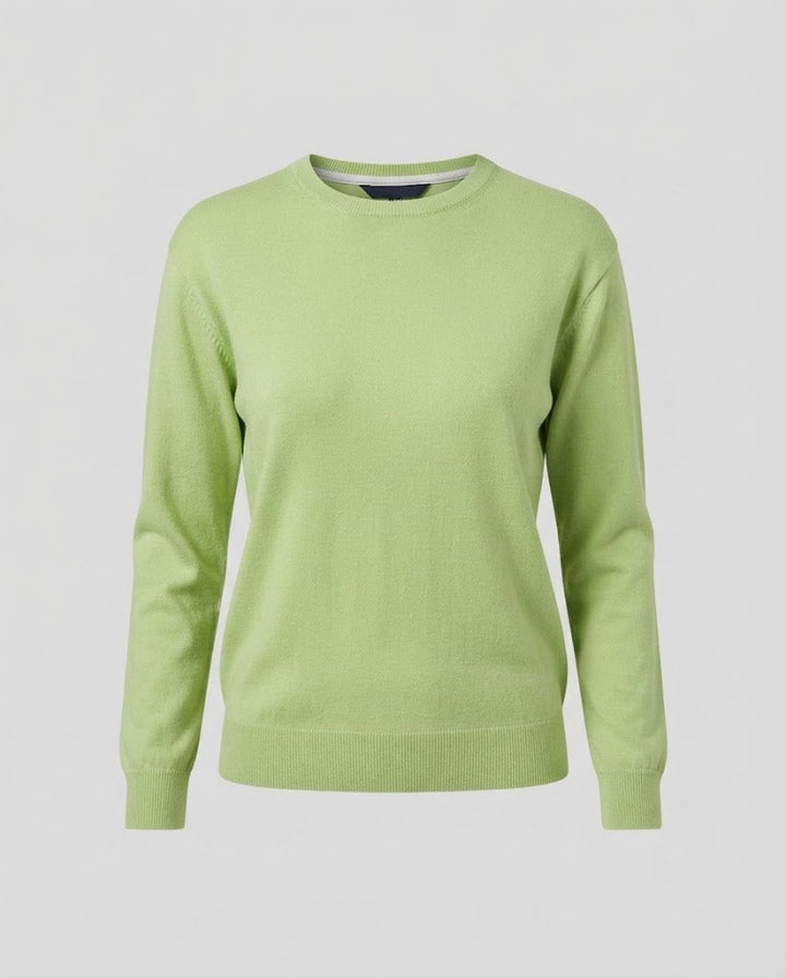 Damen Locker geschnittenes Oversize‑Sweatshirt mit Rundhalsausschnitt und weichem Baumwollmix Drune