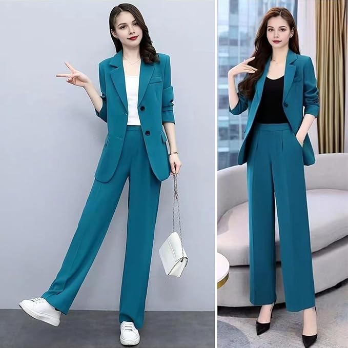 Drune | Eleganter Hosenanzug mit tailliertem Blazer