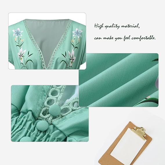 Drune | Boho Kleid Mit Stickereien Für Einen Traumhaften Sommerlook