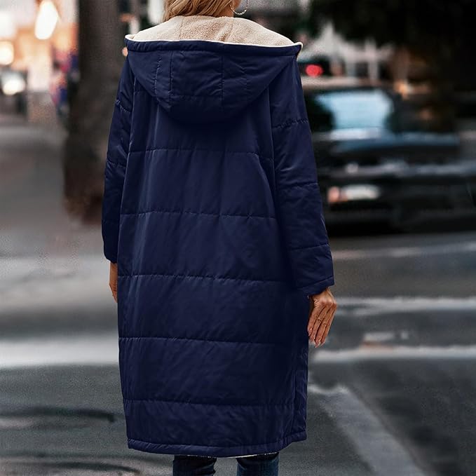 Drune | Jack für Damen - halblanges Jacke mit Kapuze