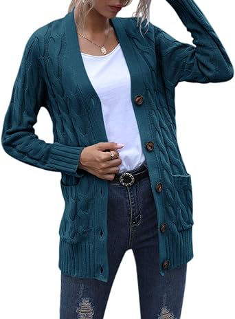 Drune | Warme Strickjacke Aus Wolle