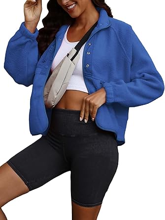 Drune | Warm fleece jacket with pockets