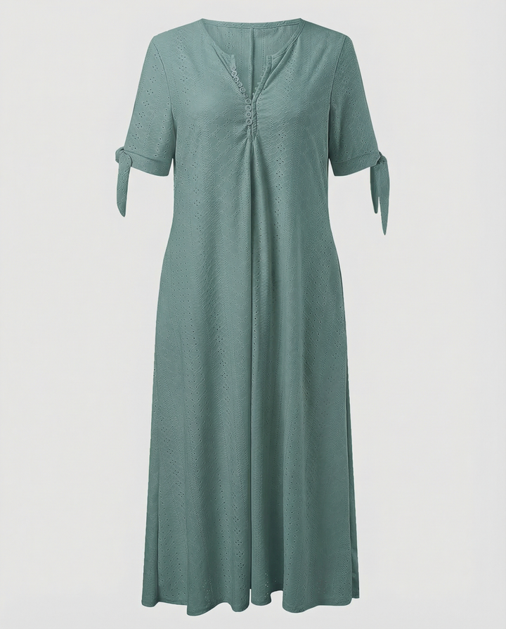 Drune | Elegantes Sommer Boho Midi Kleid
