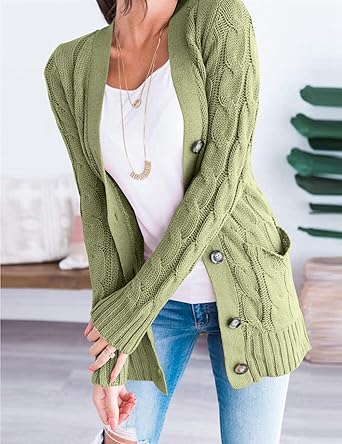 Drune | Strickjacke Elegant & Bequem Weiche Gestrickte Textur Vielseitiger Look