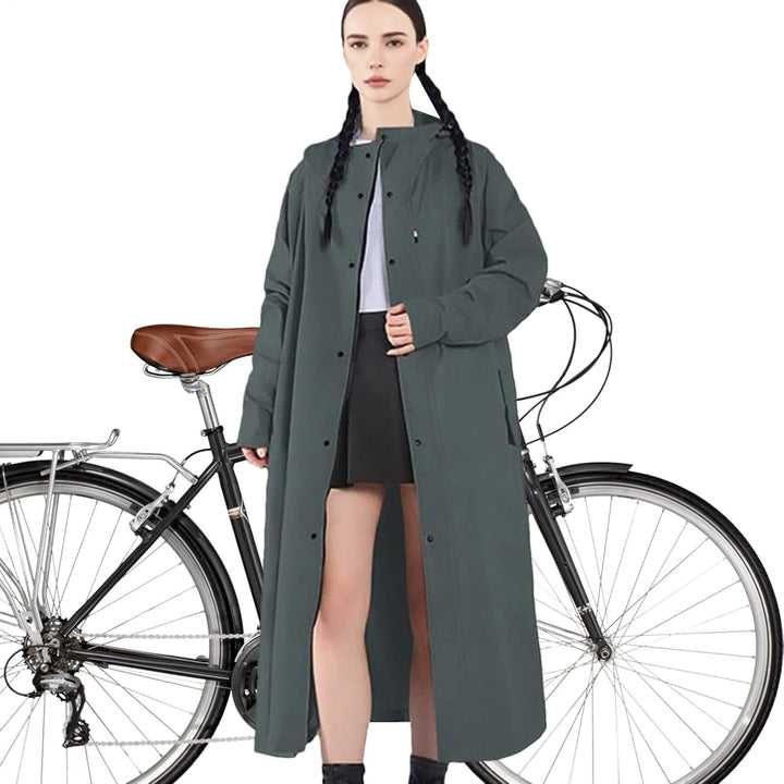 Drune | Langer Regenmantel